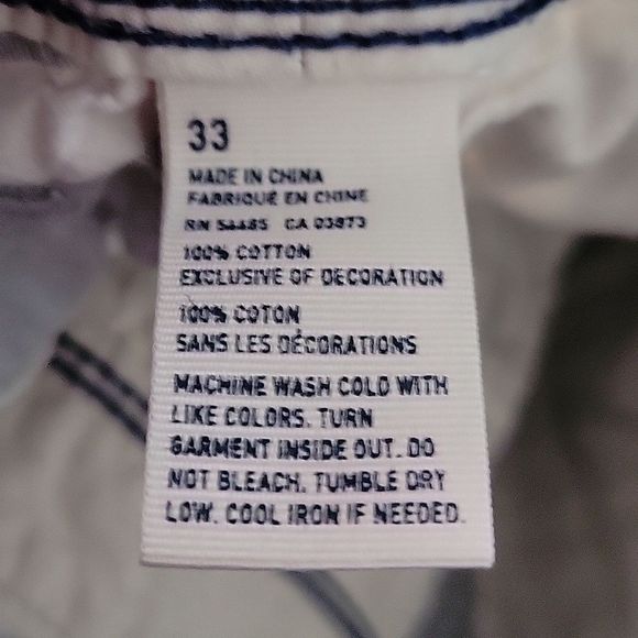 AEO Flat Front Prep Short, Size 33 - Picture 4 of 4